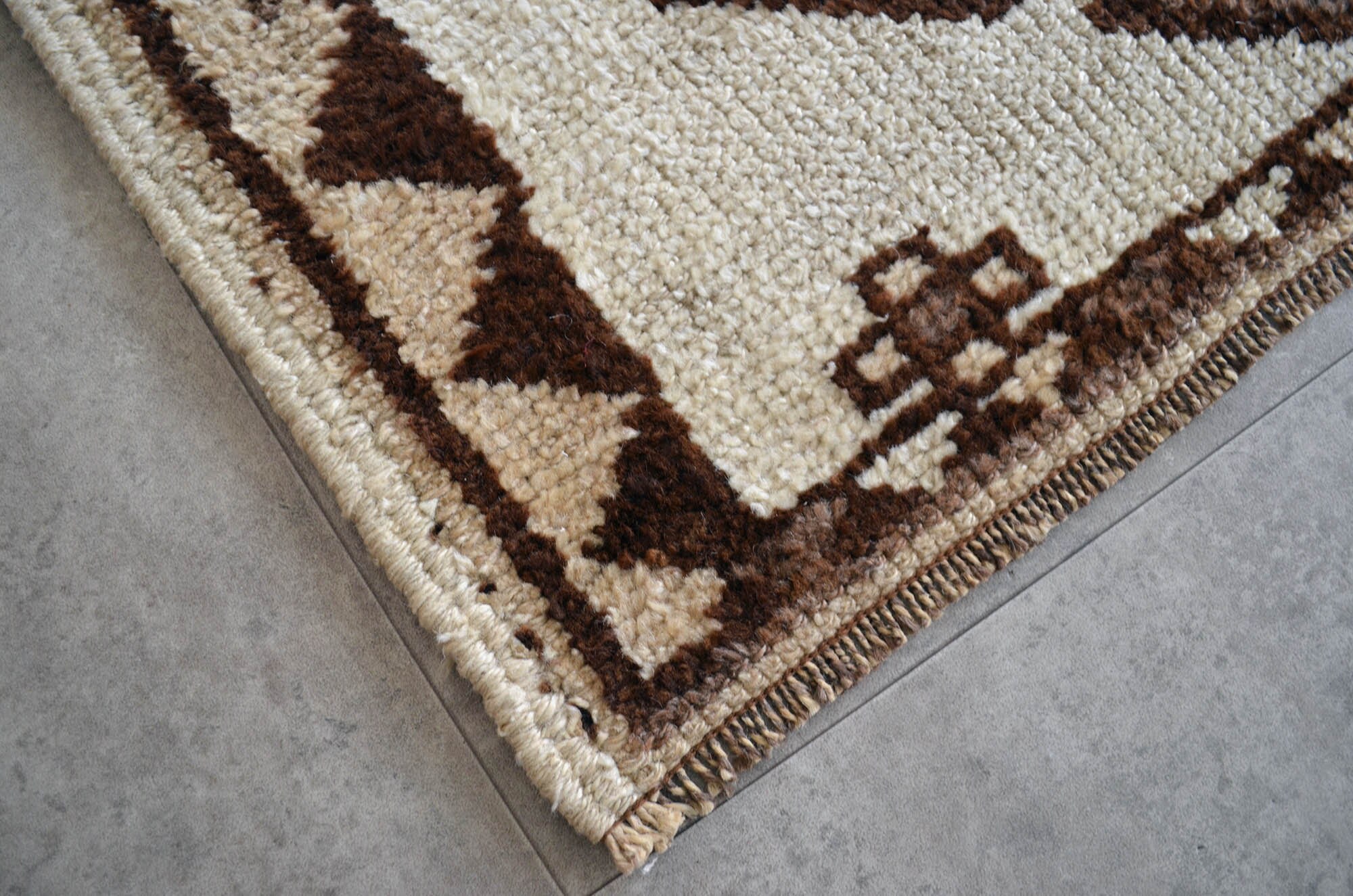 Corredor de alfombras 3x8. Alfombra de corredor Oushak hecha a | Etsy