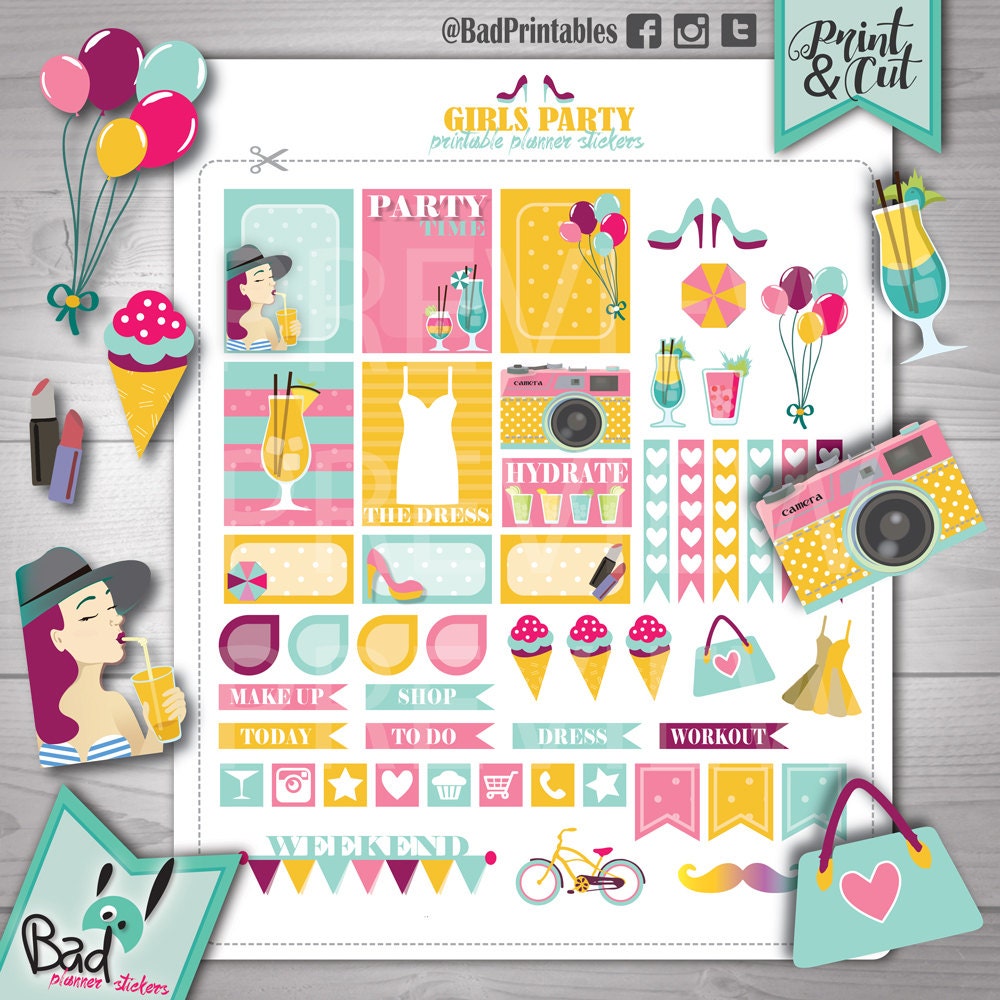 bullet journal stickers printable planner stickers weekend etsy