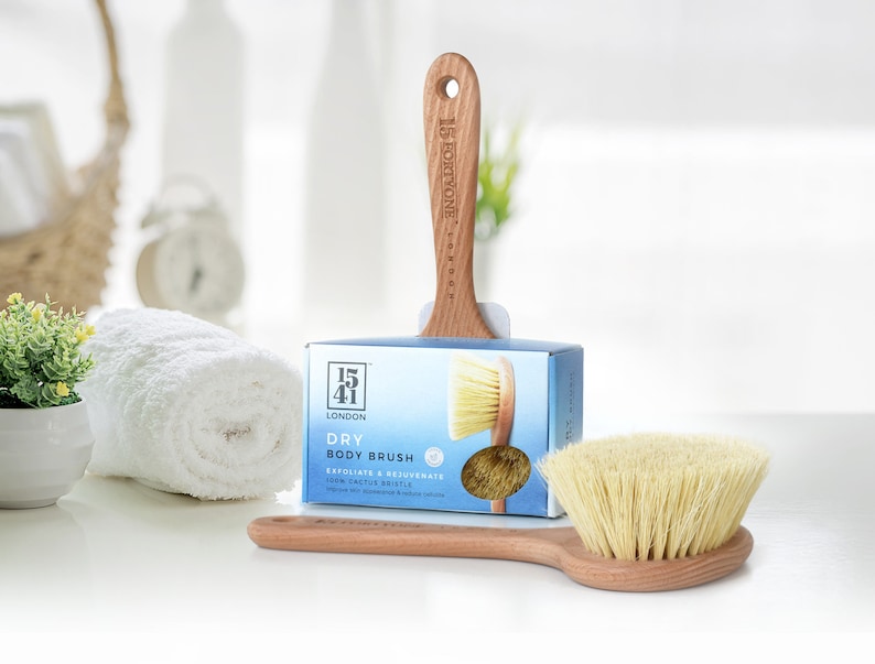 1541 London Dry Body Handle Brush with Long Cactus ...