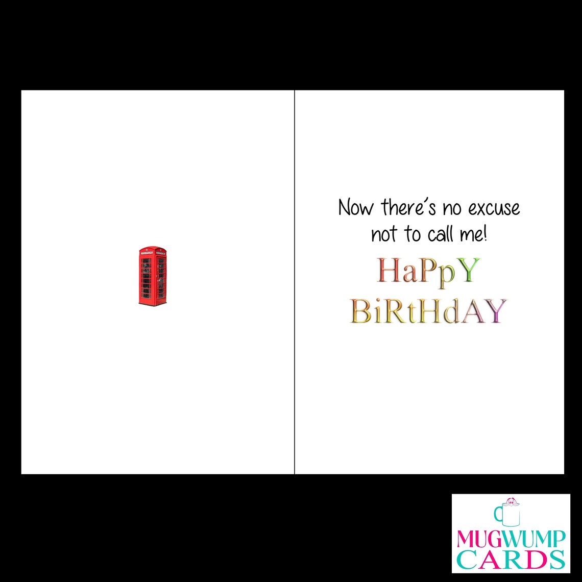 Mobile Phone Birthday Card Personalised Friend Birthday Card Etsy