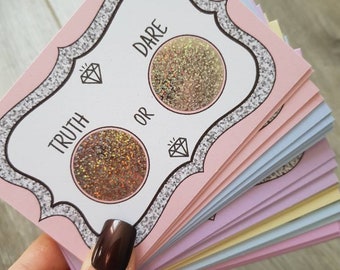 ADULT Hen Do, Hen Party Truth or Dare Scratch Card. Hen Party Games, Bachelorette Party Games, Hen night fun for Bride to be.