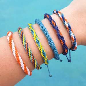 Single Braided Friendship Bracelets, Bulk, Trendy, Colorful, Cheap
