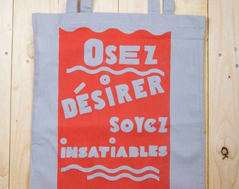 Tote Bag - 10 YEARS OF NRP Collection! - “Dare to desire”