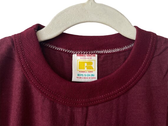 Vintage Russell Athletic Gold Tag Crewneck T-shirt Youth Size
