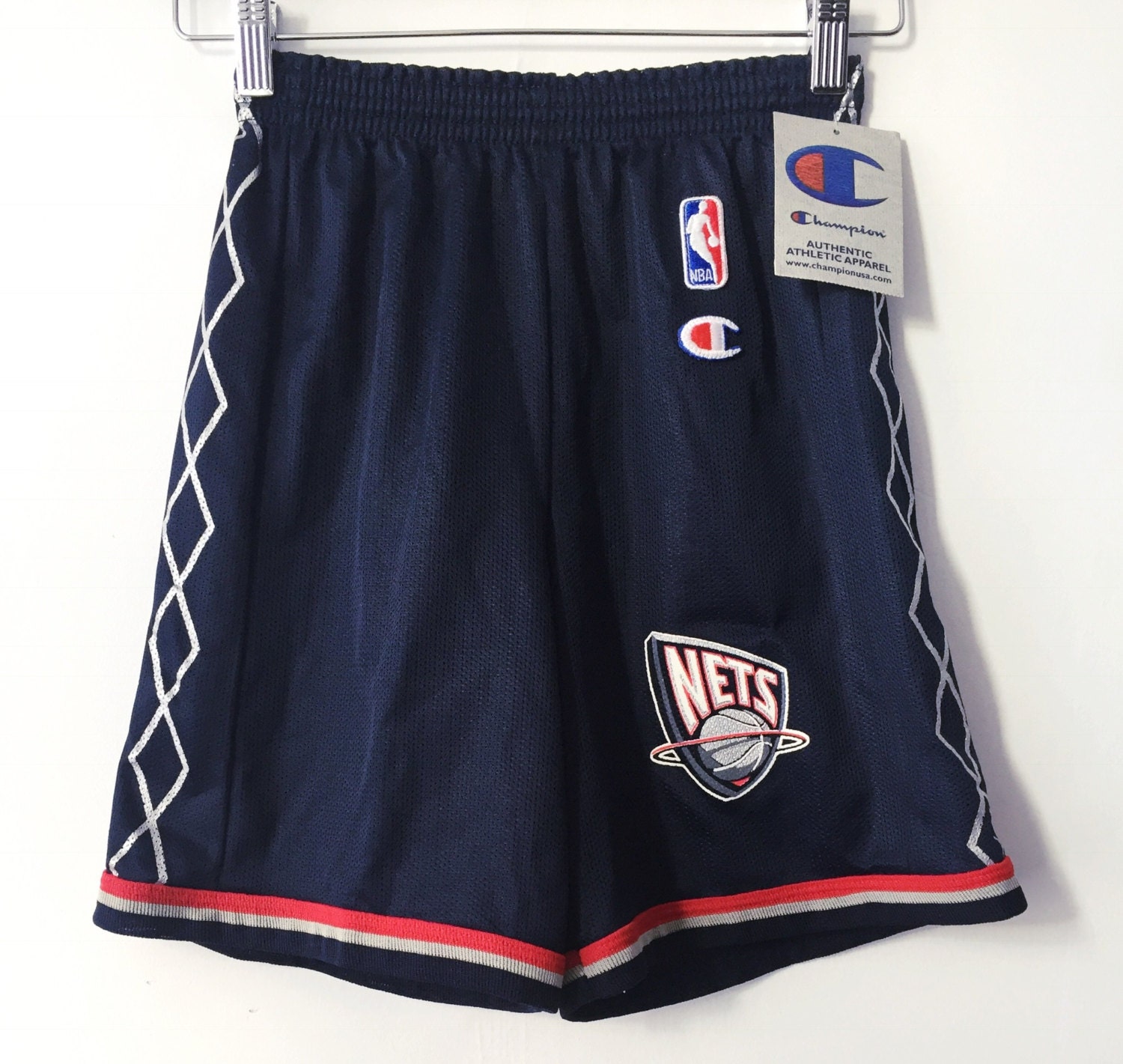 Vintage New Jersey Nets Deadstock Champion Shorts Boys Size - Etsy Hong Kong