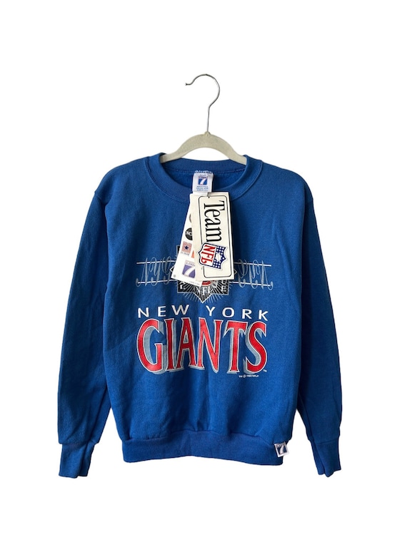 Vintage New York Giants Crewneck Sweatshirt Youth Size Small Logo