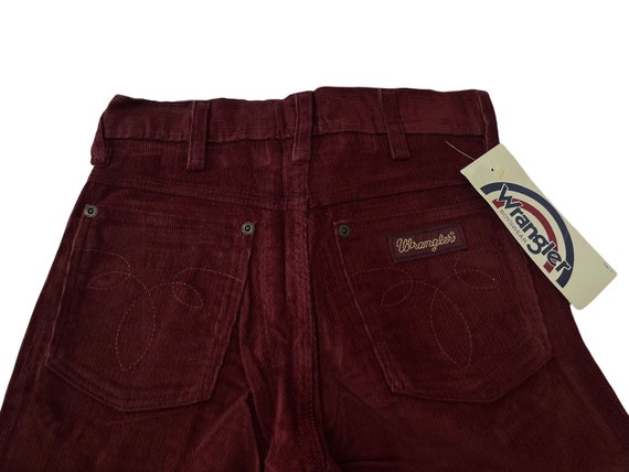 vintage wrangler corduroy straight leg pants stud… - image 8