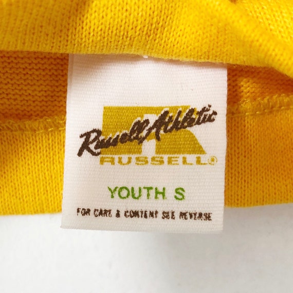 vintage russell athletic street football tee yout… - image 2