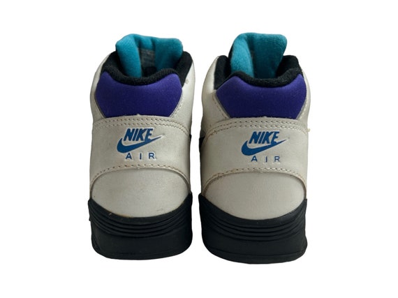vintage nike air sonic flight mid sneakers shoes … - image 5