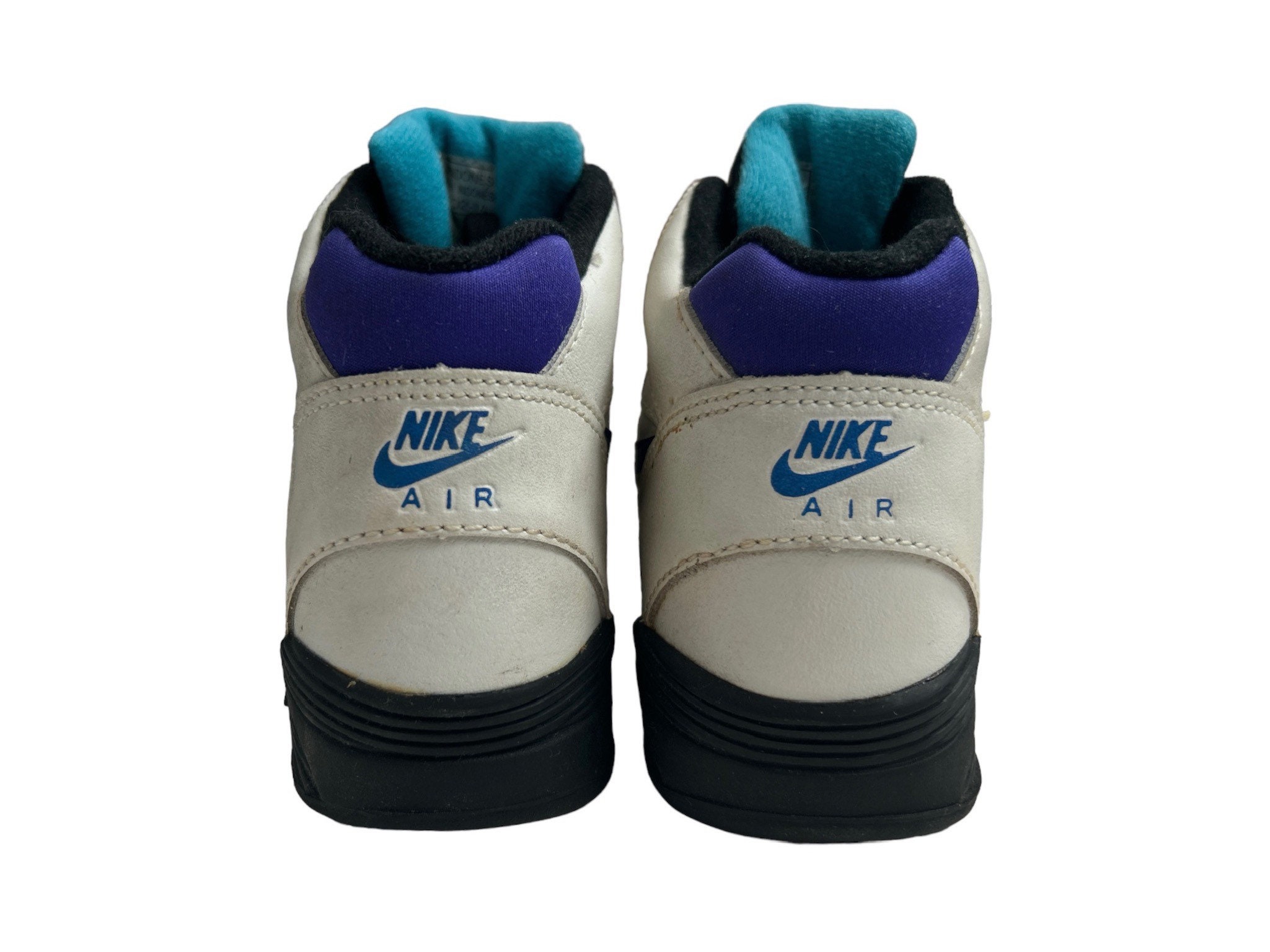 Vintage Nike Air Sonic Flight Mid Sneakers Shoes Youth Big Kids
