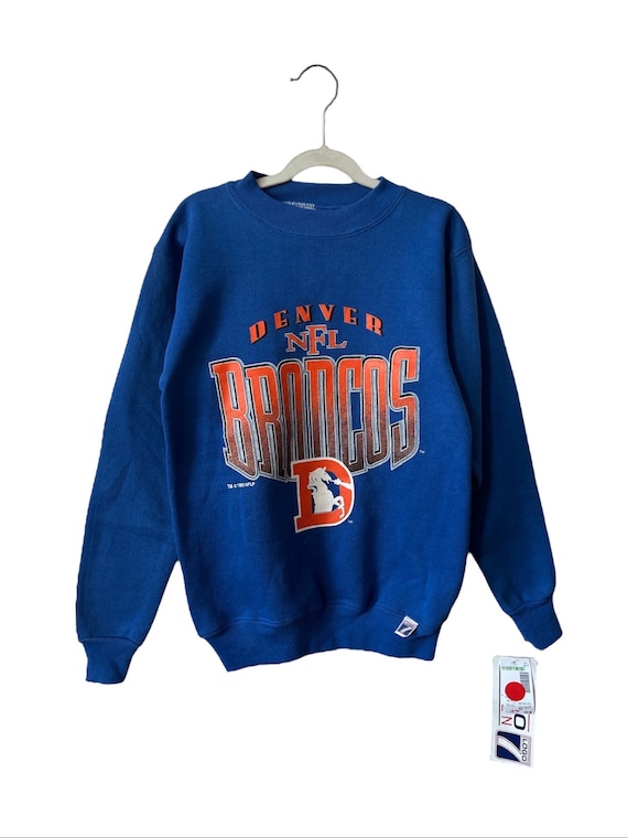 Vintage Denver Broncos Sweatshirt Youth Size Medium 10-12