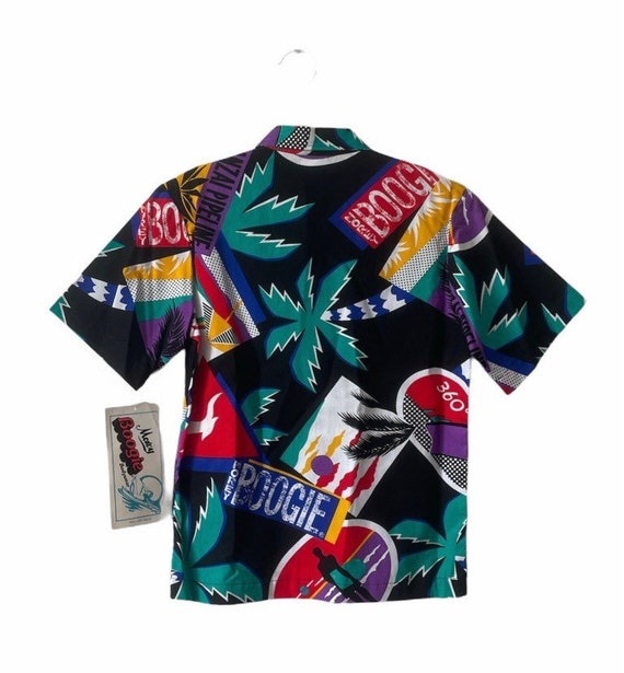vintage morey boogie hawaiian shirt youth size me… - image 7