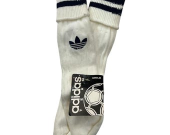 Calcetines deportivos vintage adidas copa ii para jóvenes, talla 7-8,5, stock nuevo, años 90