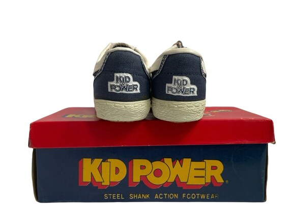 vintage kid power half pint boat shoes youth size… - image 6