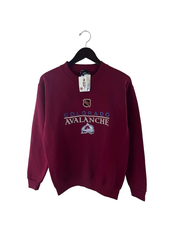 vintage colorado avalanche sweatshirt youth size X