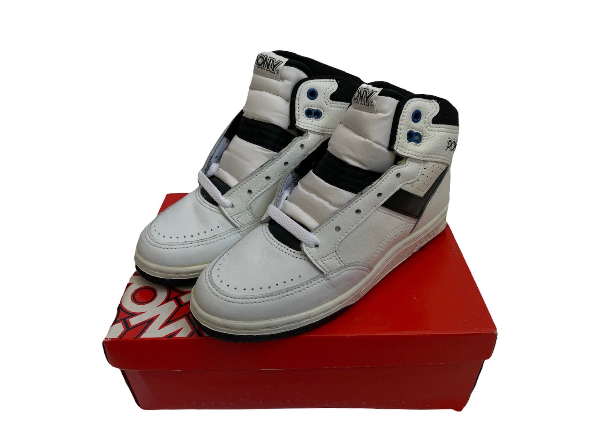 Vintage Youth Pony Rimbo High Top Sneaker Shoes Big Kids
