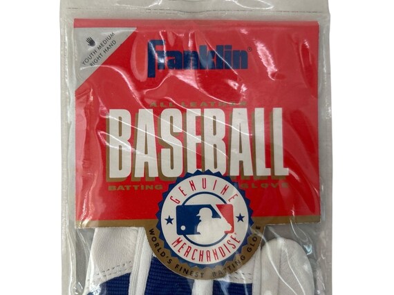 499 : Gants de Baseball FRANKLIN en Cuir Noir Don Mattingly - Sport & Plein air