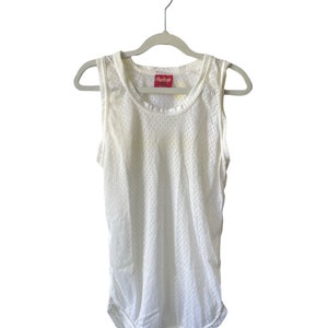 vintage rawlings mesh tank top shirt youth size medium deadstock NWOT made in USA 80s