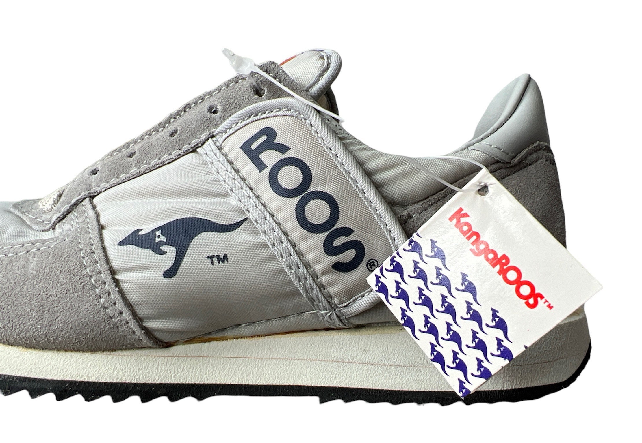 Kangaroos (Roos) Velcro shoes with pockets, 1980s