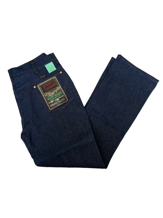 vintage wrangler jeans youth size 20 husky straig… - image 1