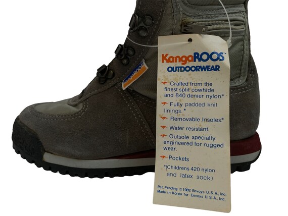 Vintage Roos Trailfinders Boots Big Kids Size 1.5 Deadstock
