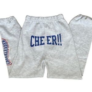 vintage cheerleader sweatpants youth girls size medium deadstock NWOT 2000s y2k