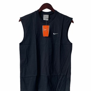 vintage nike basketball cutoff muscle tank youth size L deadstock NWT 2001