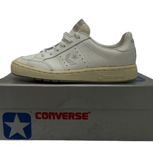 vintage converse sneakers youth big kids size 3 deadstock 80s NIB NOS 1985