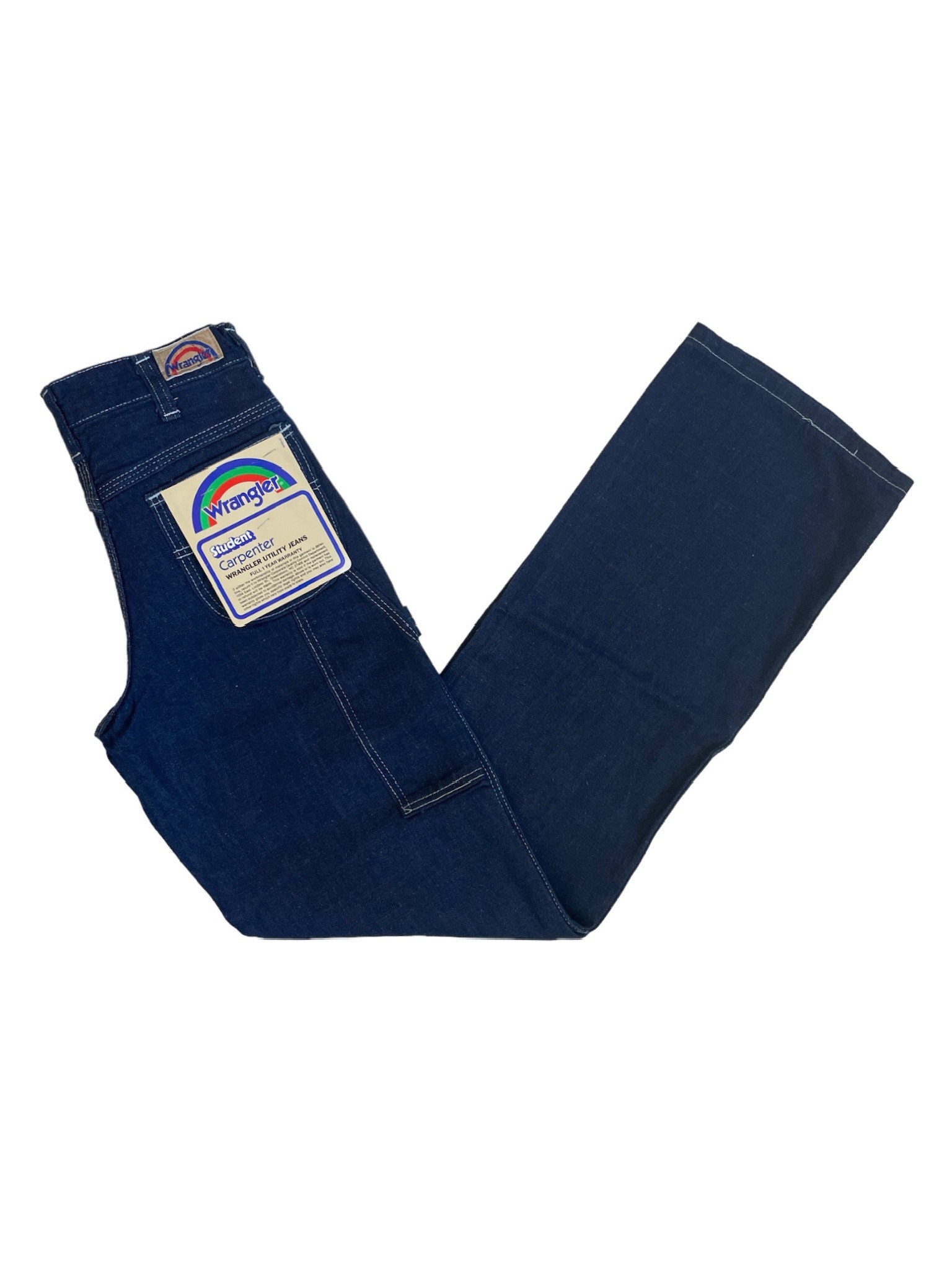 Vintage Wrangler Carpenter Jeans Pants Size 26x30 Deadstock - Etsy
