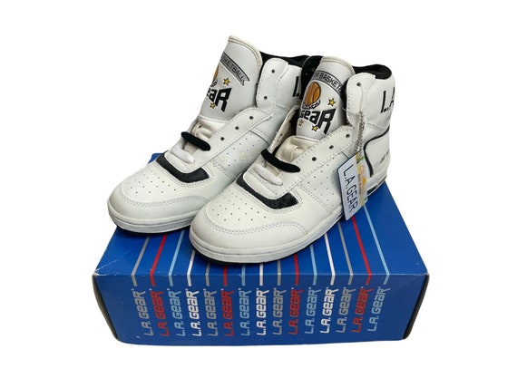 Vintage Youth LA Gear Basketball Shoes Sneakers Big Kids 5.5 Deadstock NIB  80s -  Canada