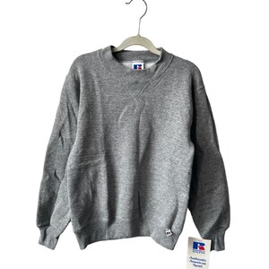 vintage russell athletic crewneck sweatshirt youth size medium deadstock NWT 90s made in USA