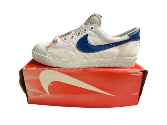 Vintage Nike Court Sneakers Youth Big Kids Size - Etsy