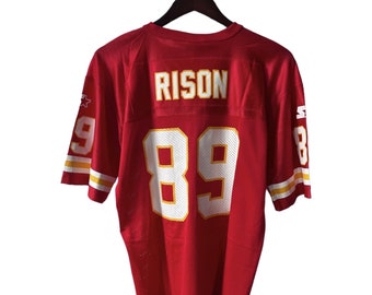 ヴィンテージ スターター アンドレ リソン カンザス シティ チーフス ジャージ ユース サイズ ミディアム デッドストック NWT 90 年代 アメリカ製 1998 年