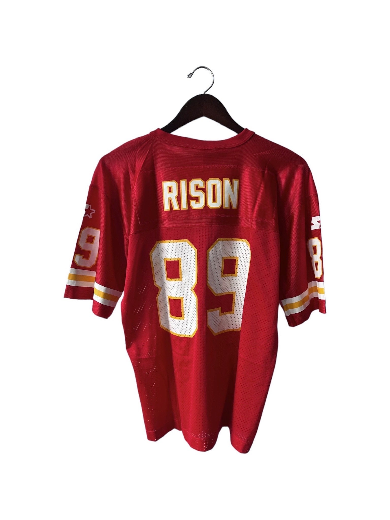 希少 90s USA製 NFL チーフス ジョー・モンタナ ジャージ L 赤 希少 90s USA製 NFL チーフス ジョー・モンタナ ジャージ L 赤