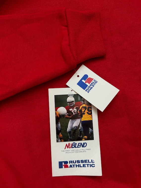 Vintage Russell Athletic Hoodie Sweatshirt Youth Size Small
