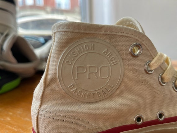 vintage PRO basketball high top shoes sneakers yo… - image 2
