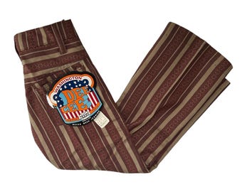 vintage Washington Dee Cee Schlaghose Jugend Gr. 6 Deadstock neu mit Etikett 70s made in USA