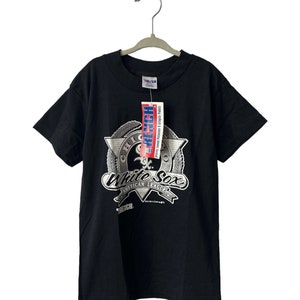 vintage chicago white sox t-shirt jeugdmaat medium NWT dode inventaris jaren 90 gemaakt in de VS