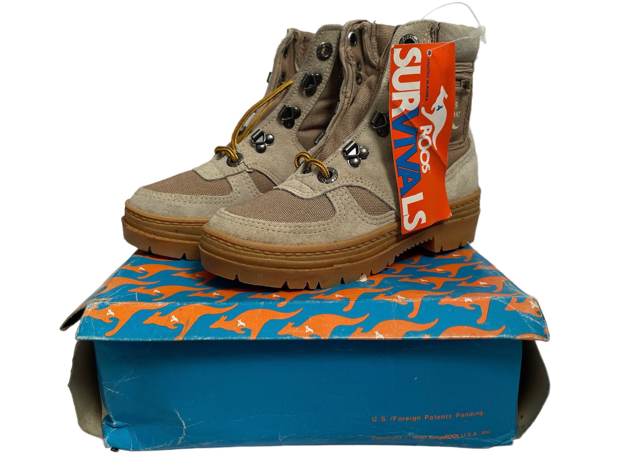 靴 archive 80s ring boots Vintage Roos HVL Boots Little Kids Size 12.5 Deadstock NIB