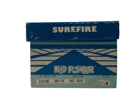 vintage kid power sure fire sneakers youth size 2… - image 10