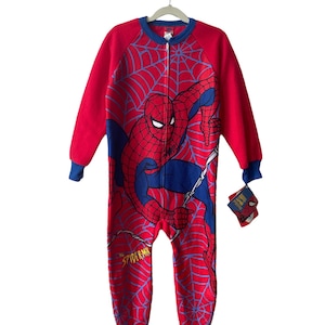 Juego de pijama de franela de 2 piezas de Spiderman