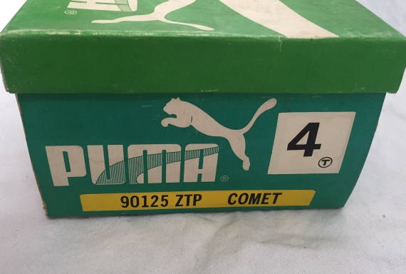 vintage puma comet sneakers girls size 4 deadstoc… - image 7