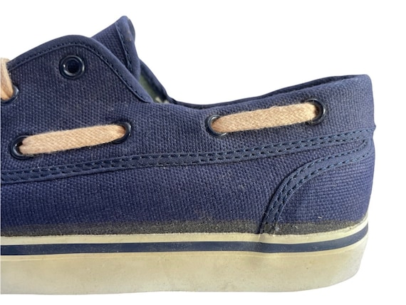 vintage kid power portsider boat shoes youth size… - image 2