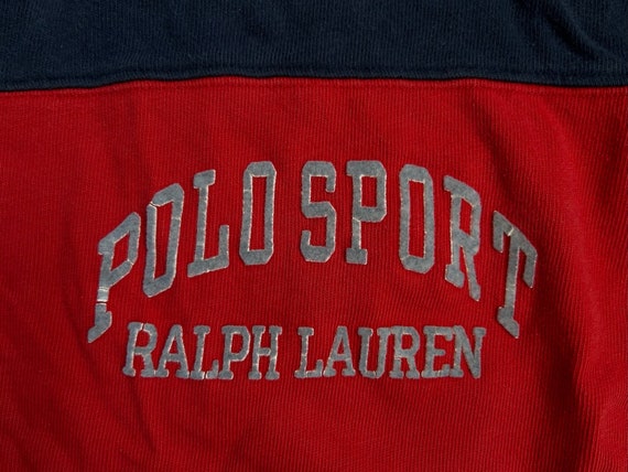 vintage polo sport by ralph lauren long sleeve t-… - image 3