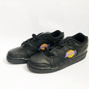 vintage converse ox los angeles lakers sneakers big kids size 3.5 deadstock NIB 90s
