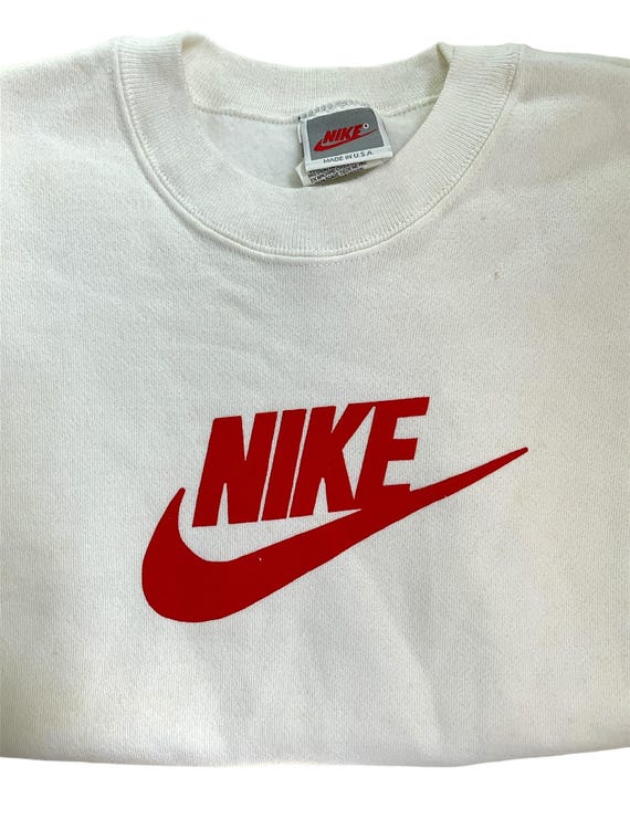 Vintage Nike Sweatshirt Youth Kids Size Large 14 16 80s Made in USA GUC Etsy UK