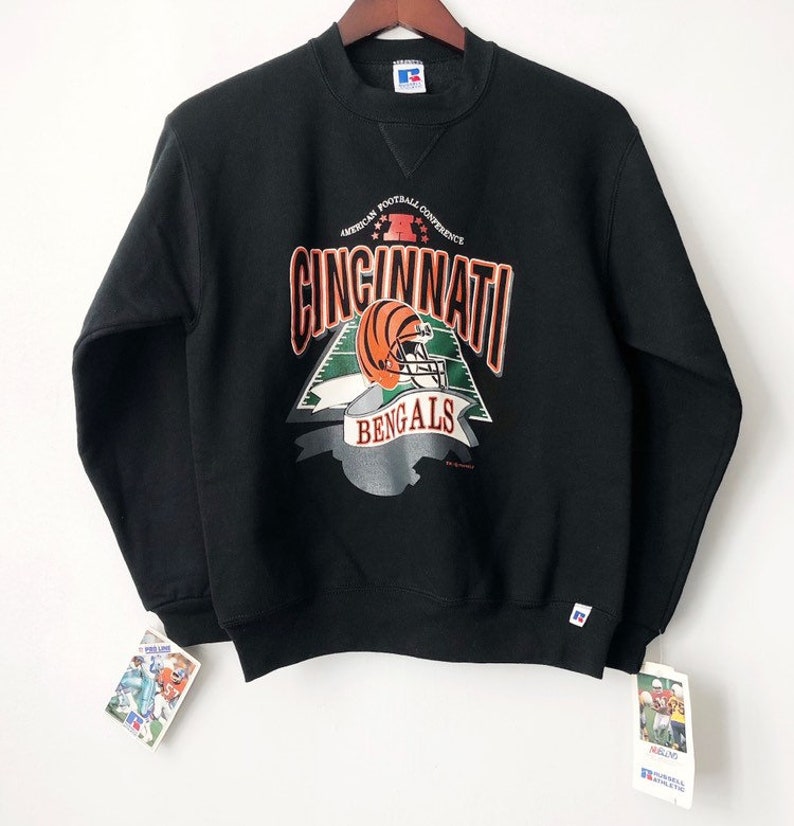 vintage cincinnati bengals sweatshirt