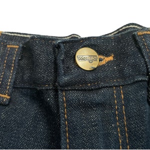 Vintage Wrangler Diamondback Boot Flare Jeans storlek 26x30 Deadstock NWT 70-talsbyxor tillverkade i USA bild 9