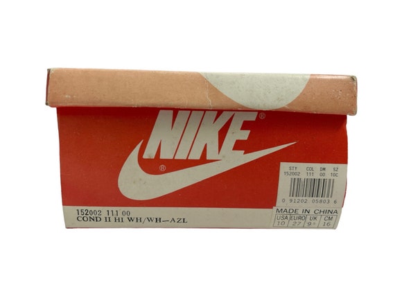 vintage nike conditioner II high sneakers shoes y… - image 10