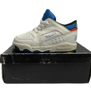 vintage roos shoes sneakers little kids size 8 deadstock NIB kangaroos 1980s